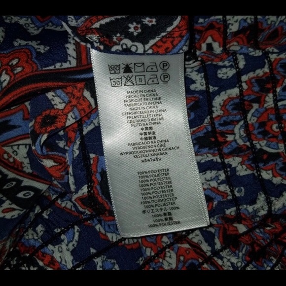 COPY - 😍Michael Kors multi color pattern blouse - Picture 4 of 6